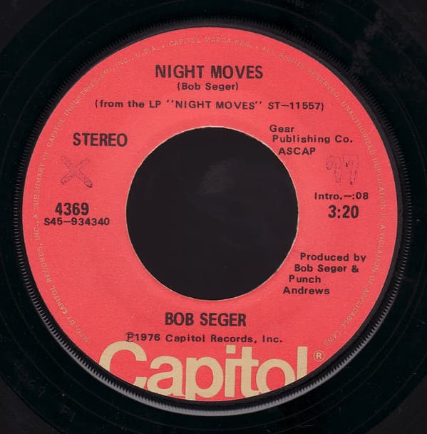 Cover: SEGER, BOB & SILVER BULLET BAND, The – Night Moves