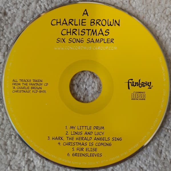 Cover: VINCE GUARALDI TRIO – A Charlie Brown Christmas